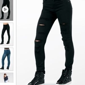 Balera Medium Adult slashed dance pants